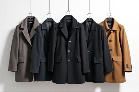 Collectie van jassen en mantels